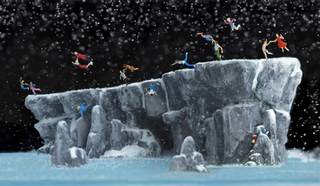 Illustration for article titled Super Creepy Snow Globes are Filled With Death, Not Cheer